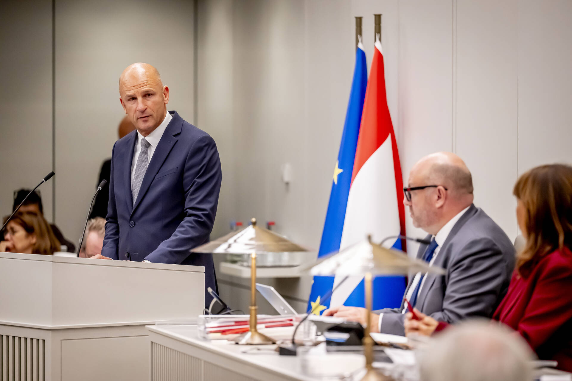 Senator Rietkerk (CDA) licht zijn kandidatuur toe
