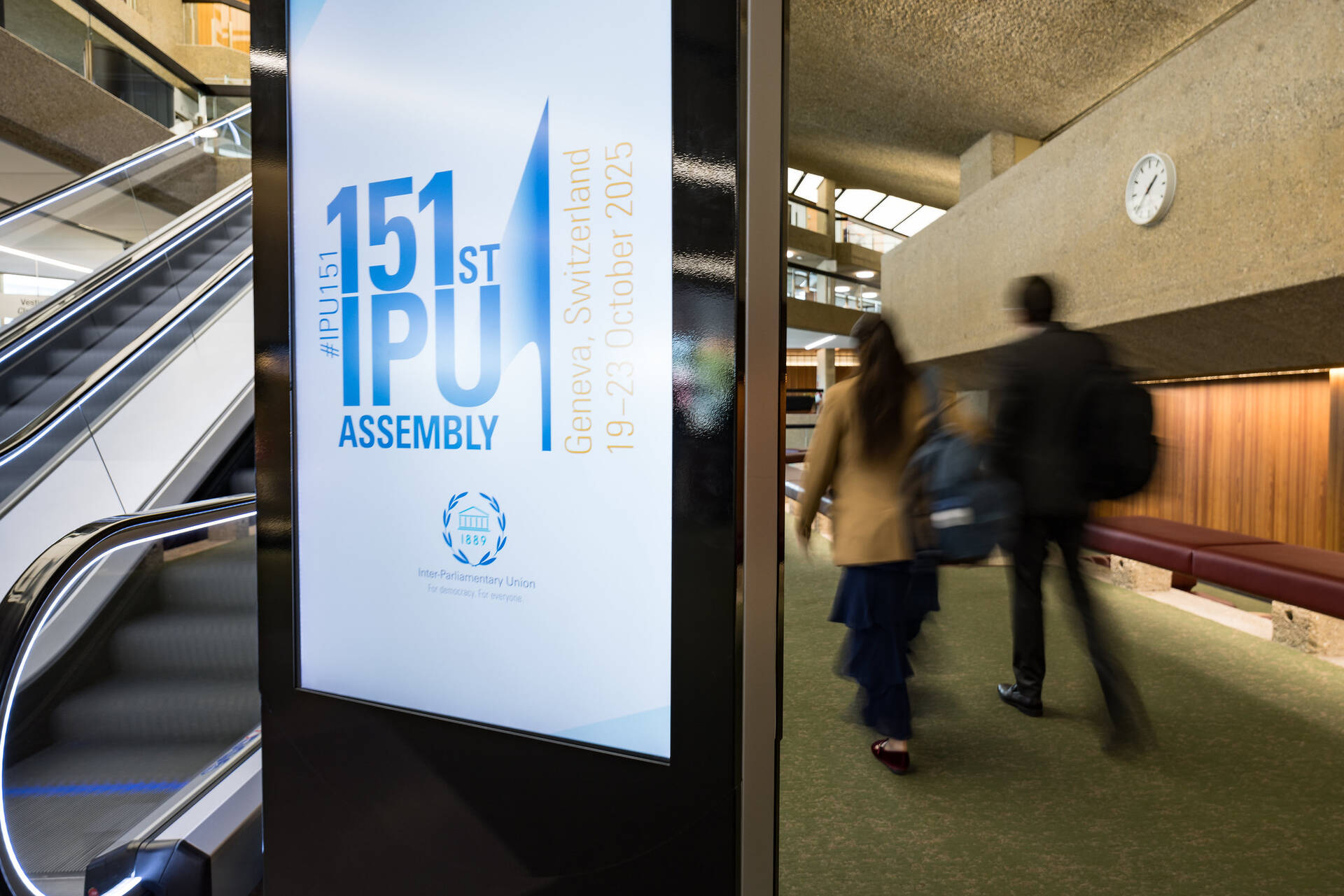 Eerste Kamerleden bij 151e IPU Assemblee in Genève