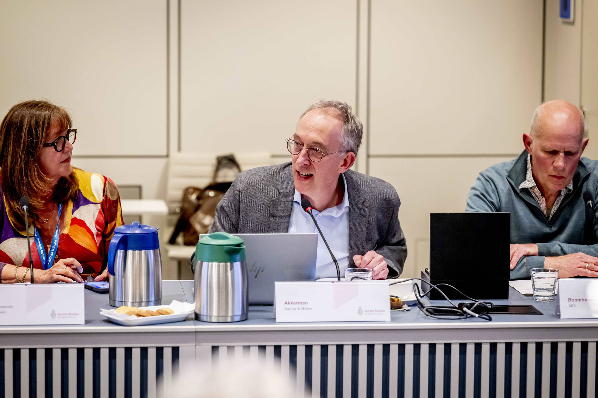  Marja Ruigrok (Haarlemmermeer), Sijas Akkerman (Natuur & Milieu) en Jan Boonhouwer (Recht op Bescherming tegen Vliegtuighinder)