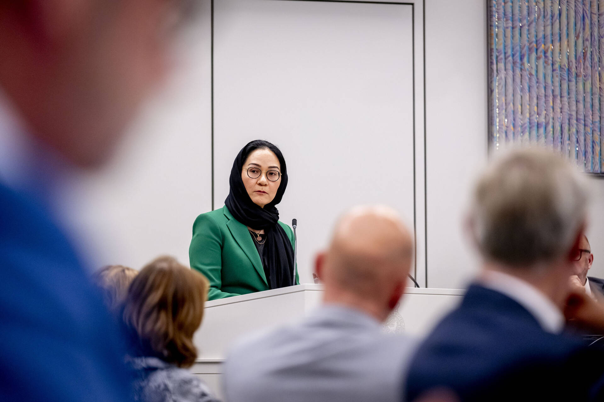 Senator Musa (VVD) hield haar maidenspeech