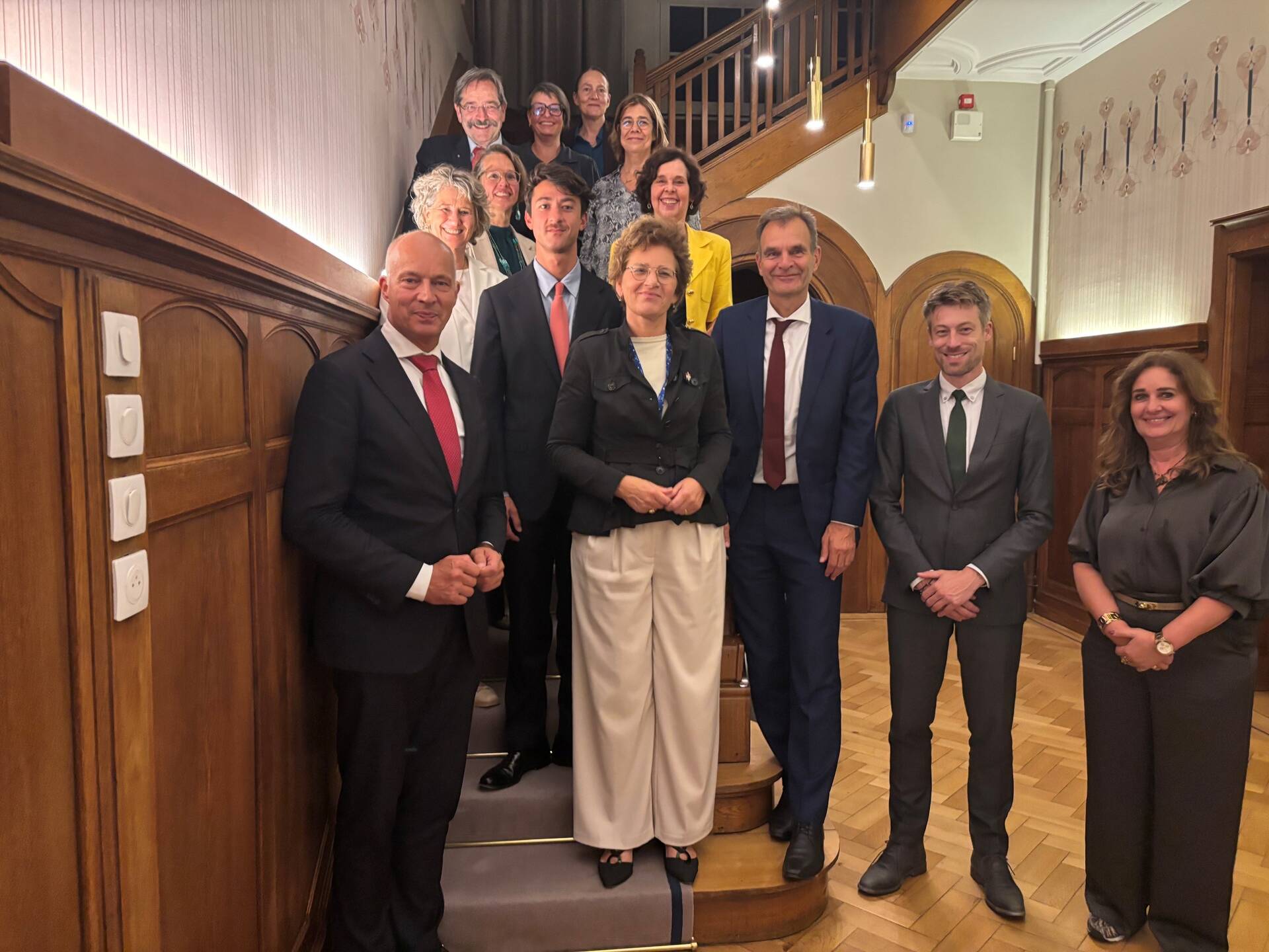 Met de Permanente Vertegenwoordiging van Nederland in Straatsburg